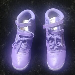 Reebok Women's Purple High-Top Sneakers